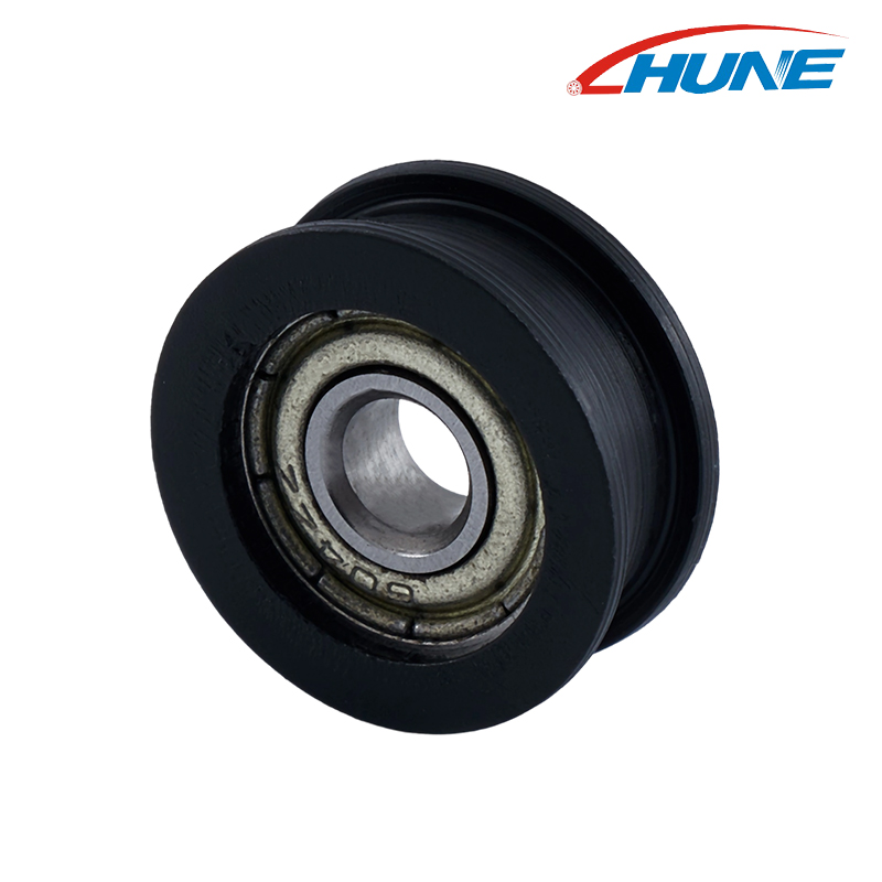 Suitable For Sliding Doors And Hanging Doors Pom Plastic H-Shaped 624ZZ Bearing Pulley