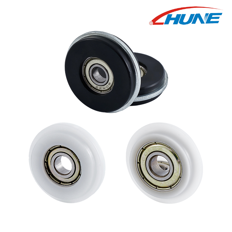 Hardware Accessories Series Pom Plastic Wear-Resistant Y-Shaped 628ZZ Bearing Pulley