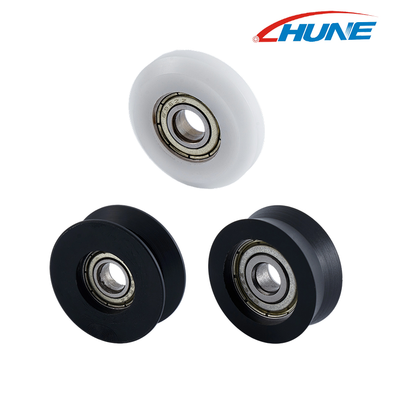Hardware Accessories And Doors And Windows Strong Sealing V-Shaped 626ZZ Bearing Pulley
