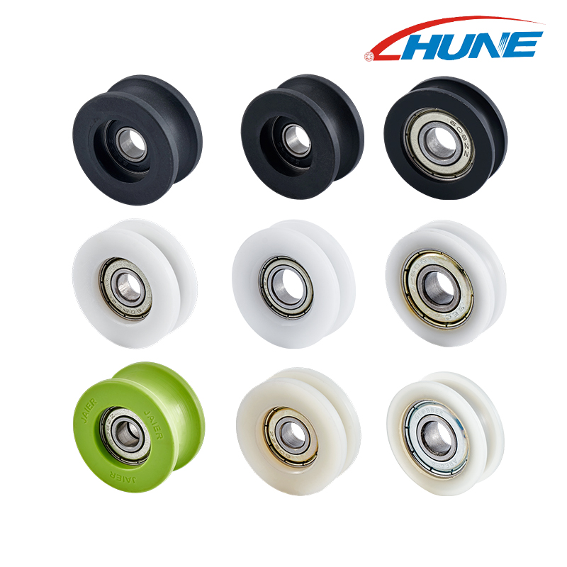 Aluminum Alloy Doors And Windows Corrosion Resistant 628ZZ Bearing Pulley