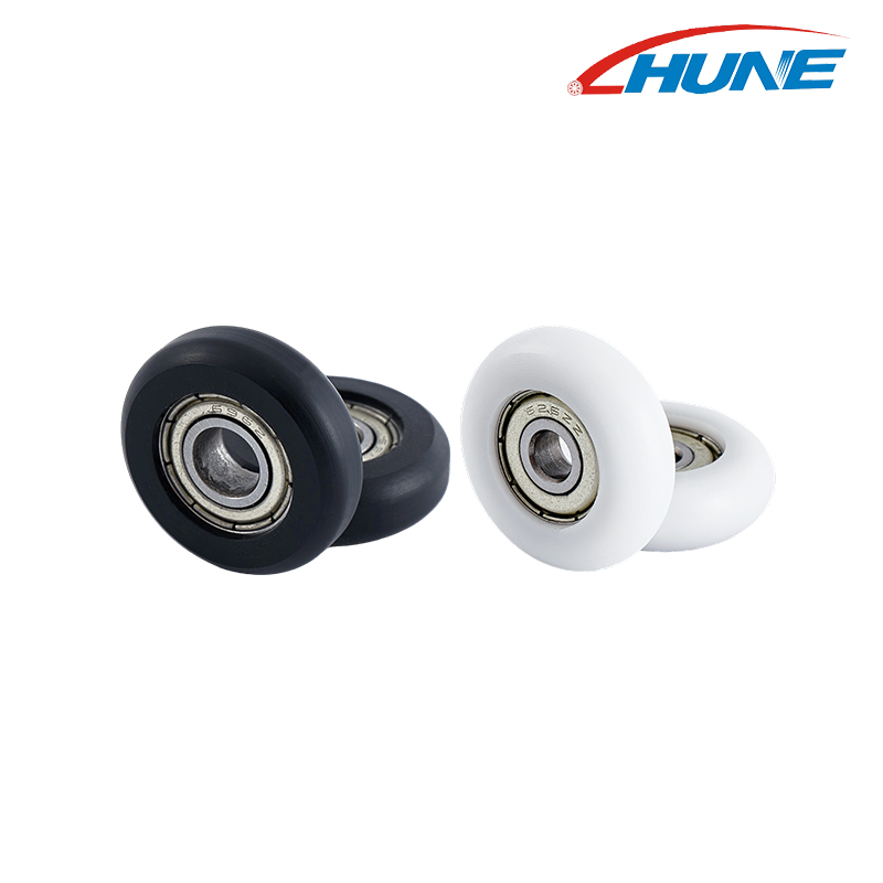 Glass Sliding Door Pom Plastic 626ZZ Bearing Pulley