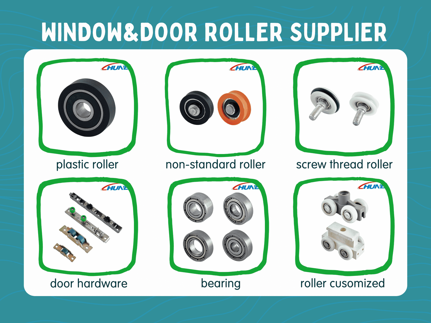 Different Types of Noise-Reducing Rollers