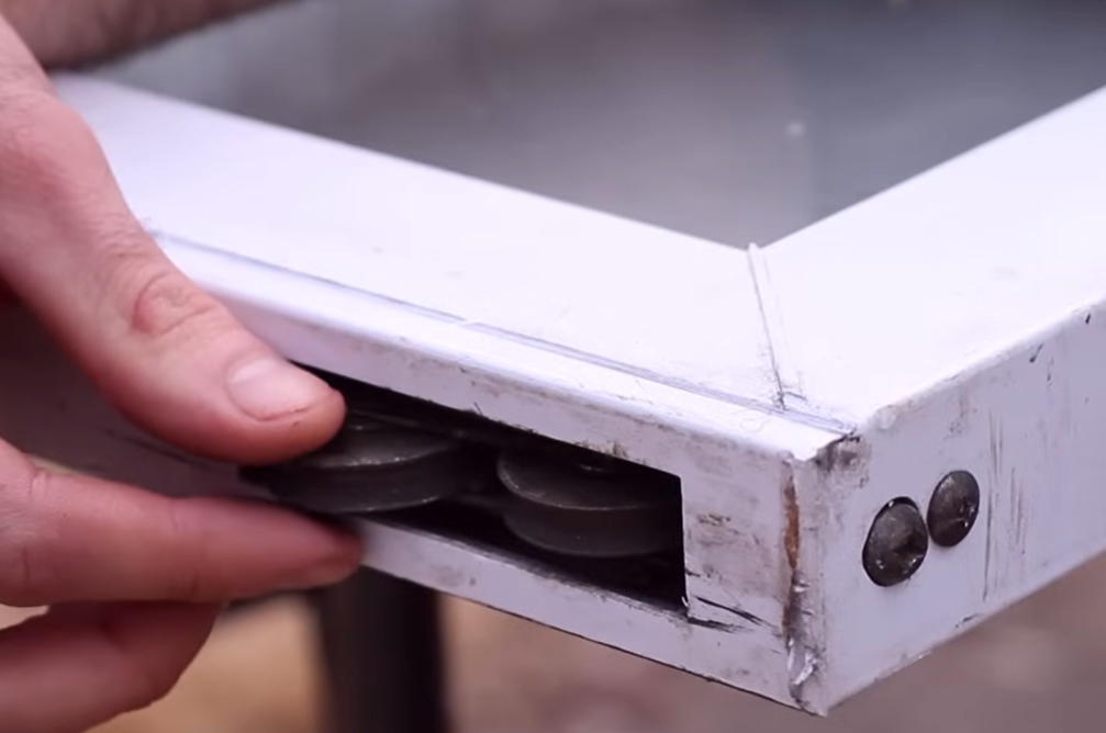 Back off the roller adjustment screws