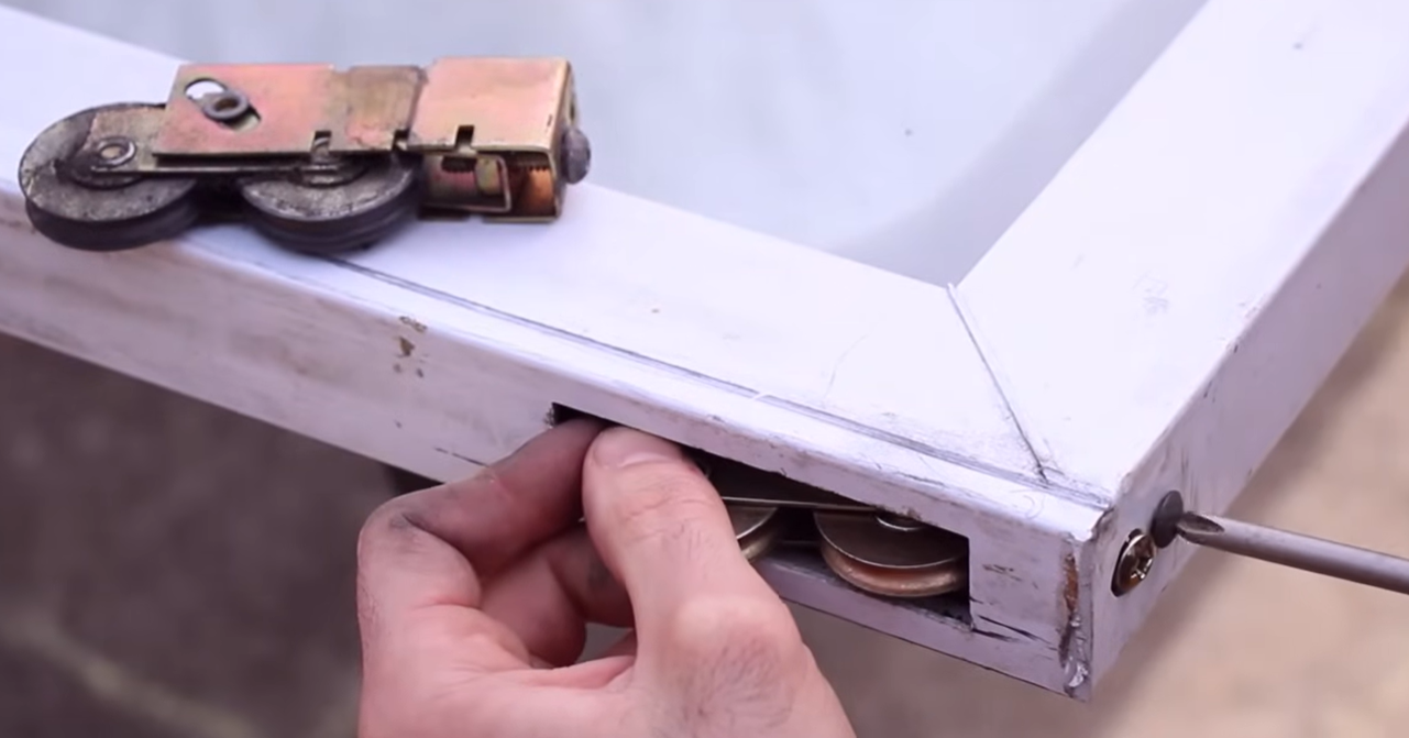 Remove the old roller assemblies