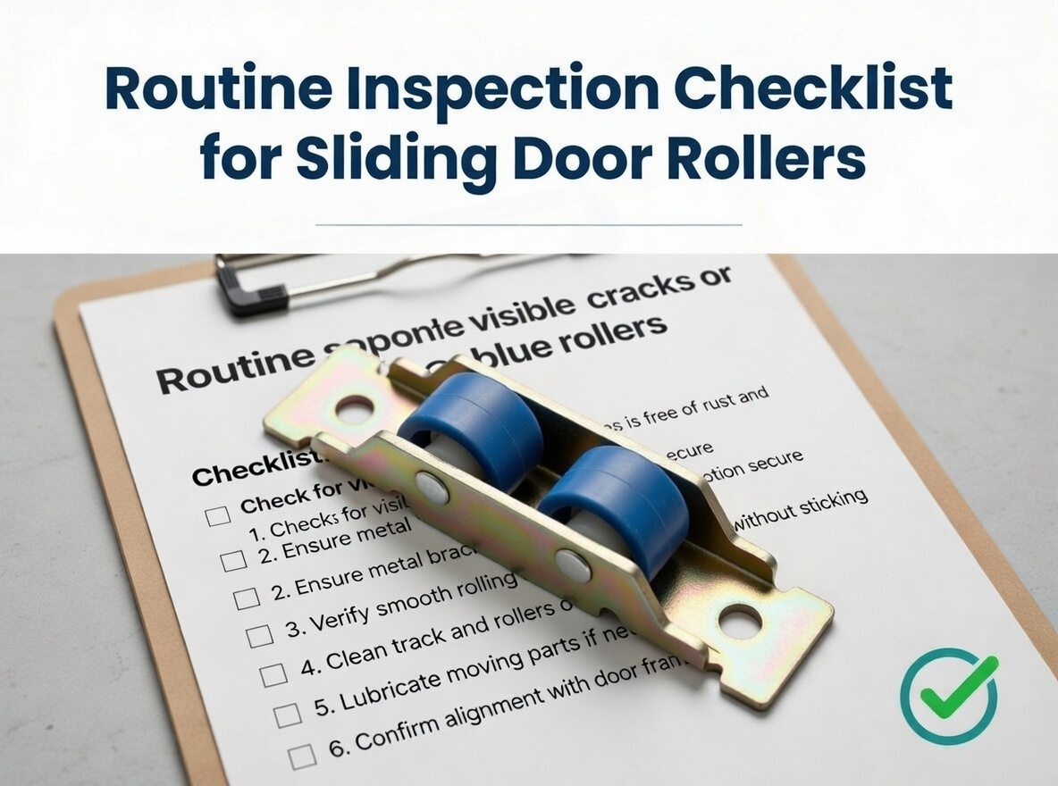  Door Hard to Slide? Start with This Roller Inspection Checklist