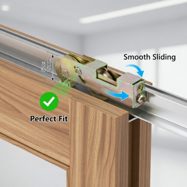  Double Wheel Sliding Door Roller Replacement: How to Choose the Right Size