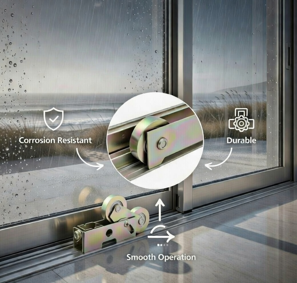 Stainless Steel Rollers: The Top Solution for Outdoor Doors in Any Weather