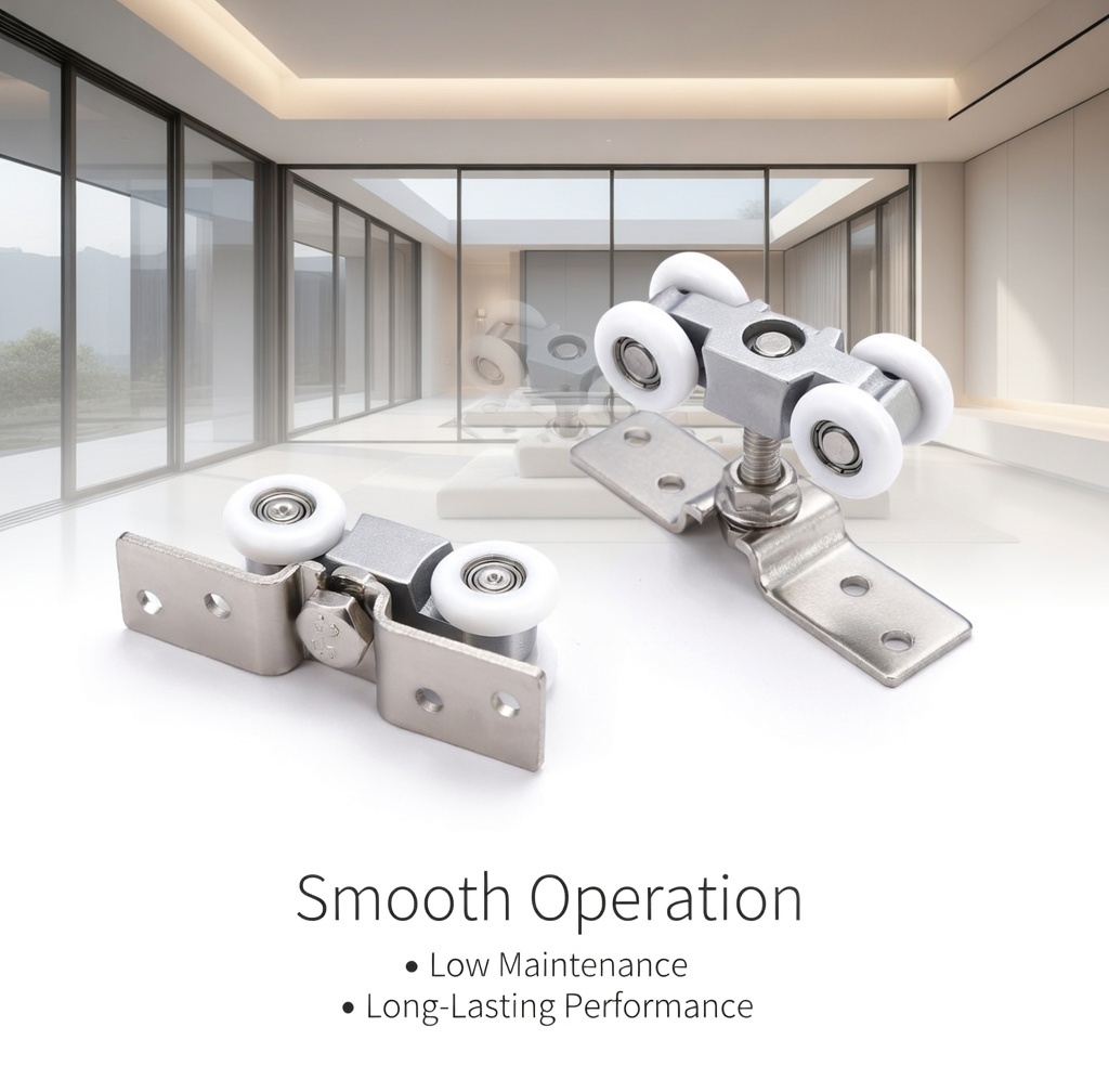 Cavity Sliding Door Rollers - Hunepulley