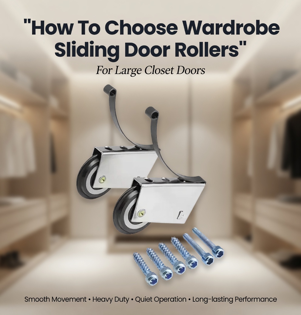 How To Choose Wardrobe Sliding Door Roller For Large Closet Door