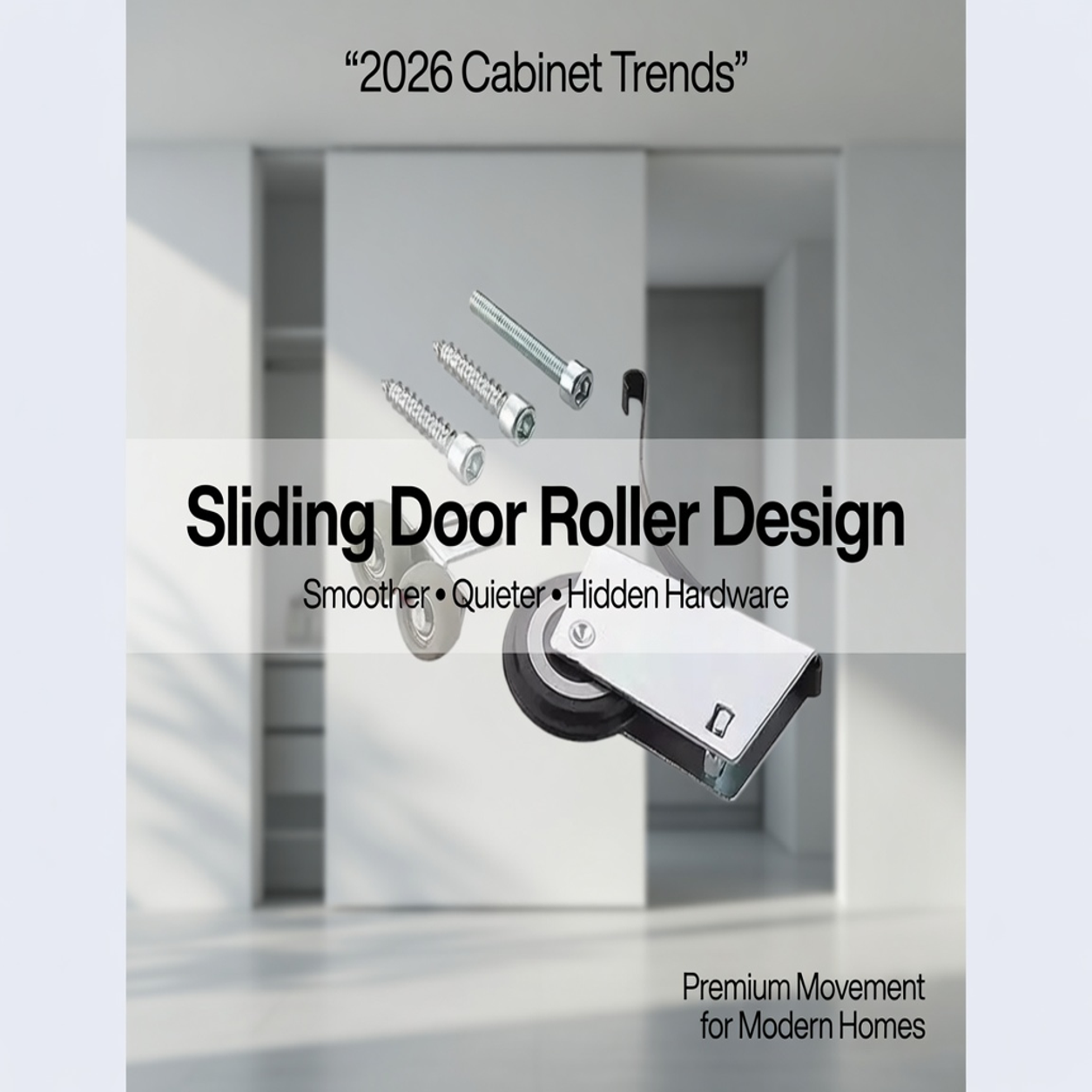  What Cabinet Sliding Door Roller Design Become Popular In 2026
