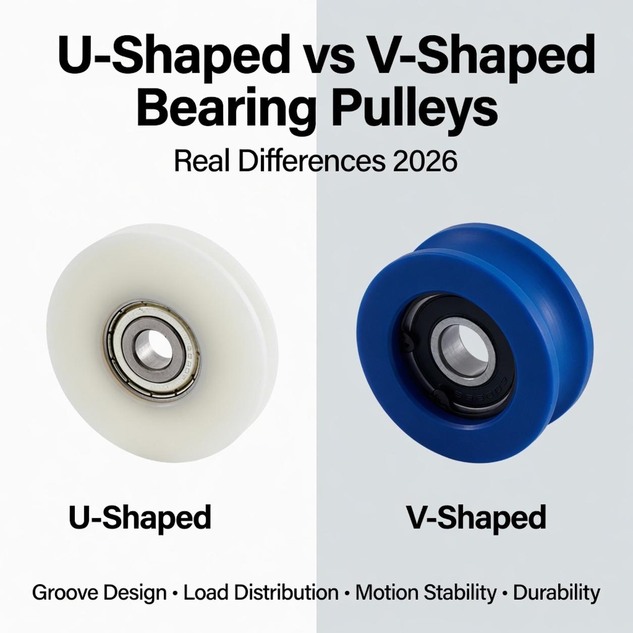  U-Shaped vs V-Shaped Bearing Pulleys 2026 - Real Differences