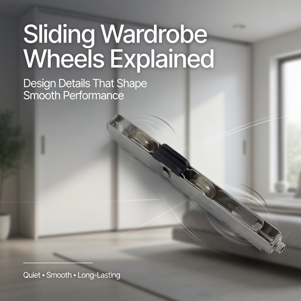  Sliding Wardrobe Wheels Explained: Design Details That Shape Smooth Performance