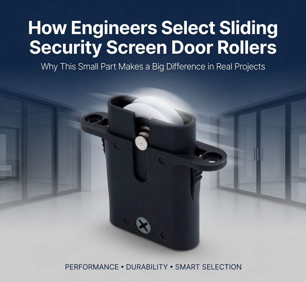 How do Engineers Select Sliding Security Screen Door Rollers for Different Projects