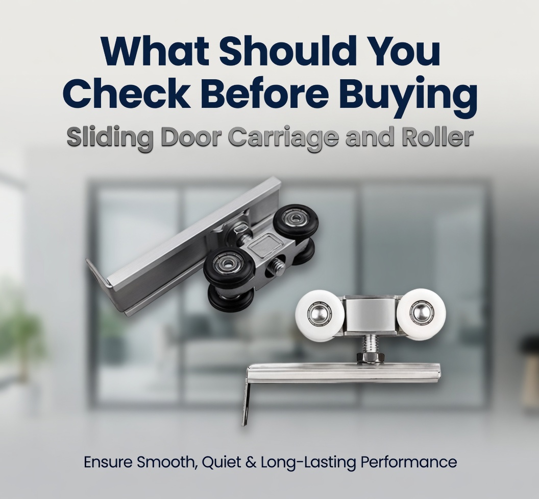 Step-by-step guide on what to check before buying sliding door carriage and roller for reliable long-lasting results