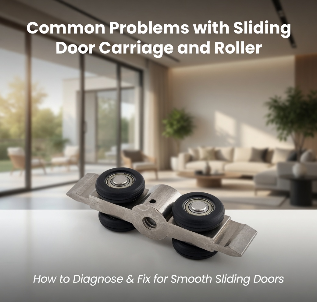 Common problems with sliding door carriage and roller - step-by-step guide to diagnose and fix for smooth sliding doors