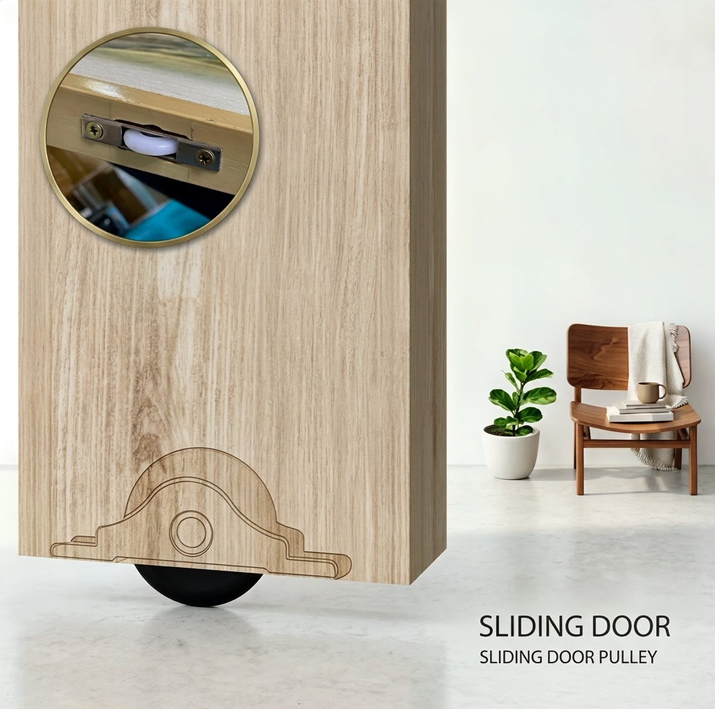 304 stainless steel sliding door pulley