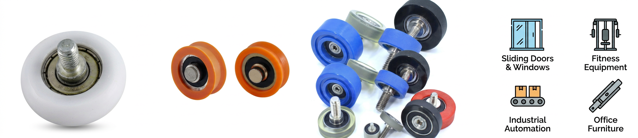 Screw Thread Bearing Pulley Screw Thread Bearing Pulley