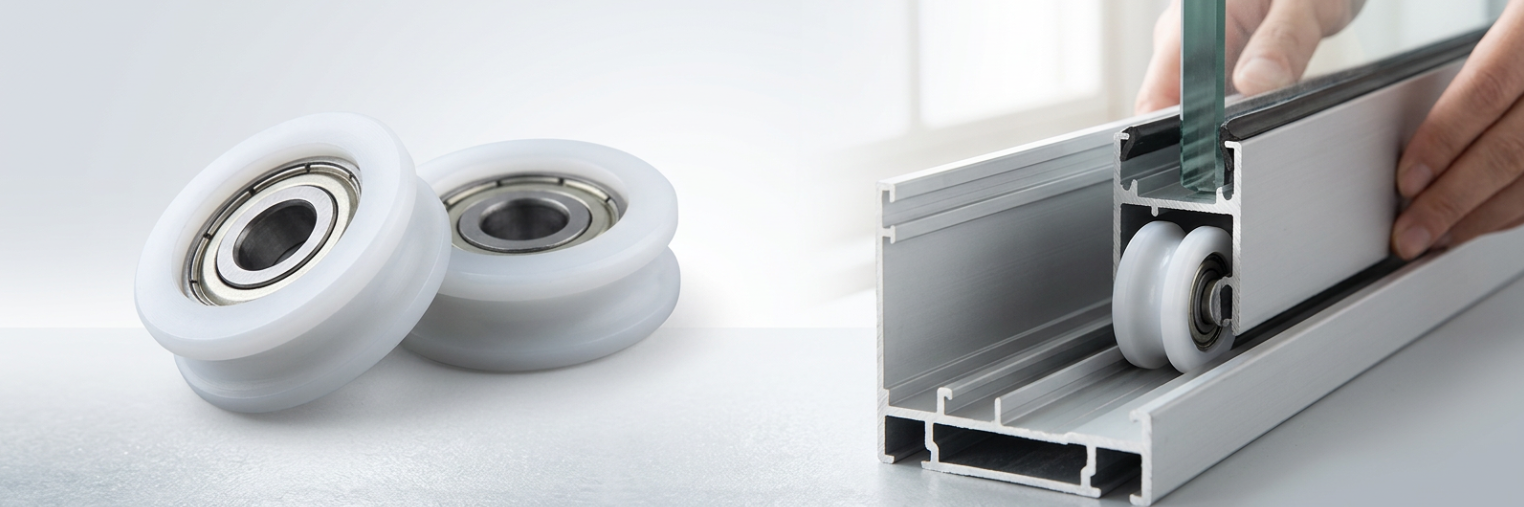 Sliding Doors and Windows Smooth Operation H-Shaped 626ZZ Bearing Pulley Sliding Doors and Windows Smooth Operation H-Shaped 626ZZ Bearing Pulley