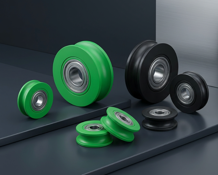 U-ShapedPlastic626ZZBearingPulley U-ShapedPlastic626ZZBearingPulley